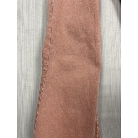 We the Free Pull On Romantic Rosy Pink Flare Jeans Boho Y2K vibe Valentine's - Picture 9 of 13
